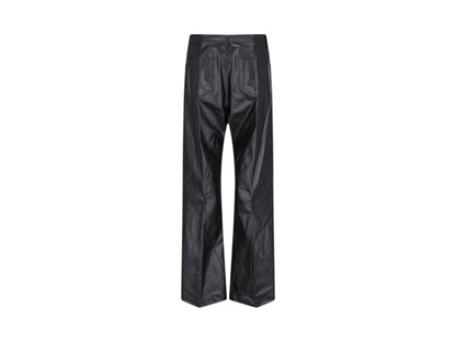 Rick Owens Coated Denim Geth Jeans Black