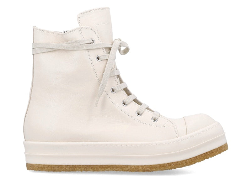 Rick Owens Creep Sneakers Milk