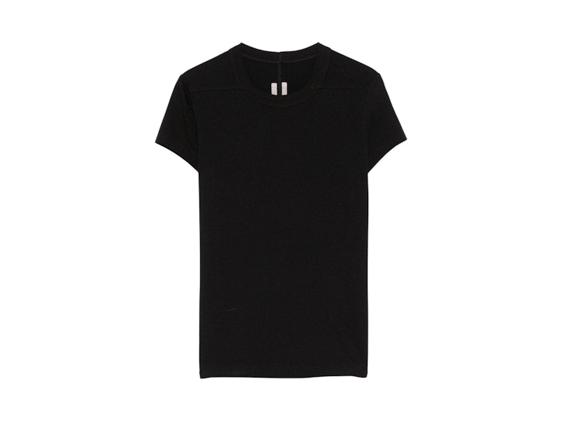 Rick Owens Cropped Level T-shirt Black