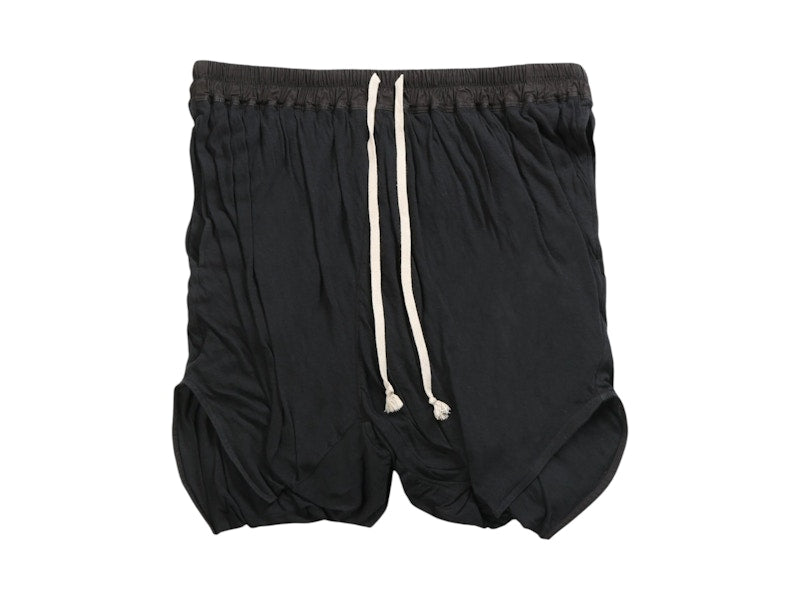Rick Owens DBL Long Boxers Shorts Black