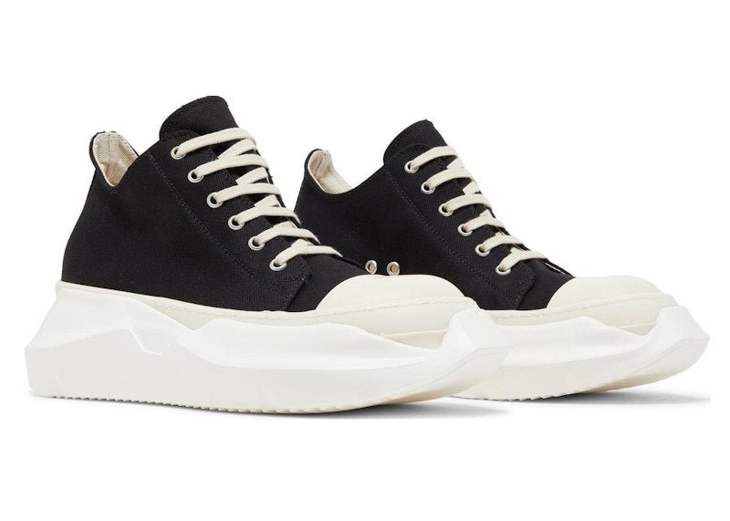 Rick Owens DRKSHDW Abstract Low Strobe Cotton Denim Black Milk