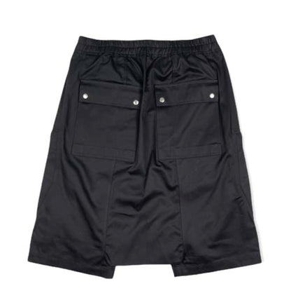 Rick Owens DRKSHDW Bauhaus Pods Shorts Black