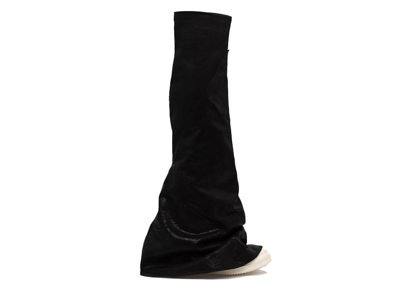 Rick Owens DRKSHDW Fetish Denim Boot Black Milk (Women's)