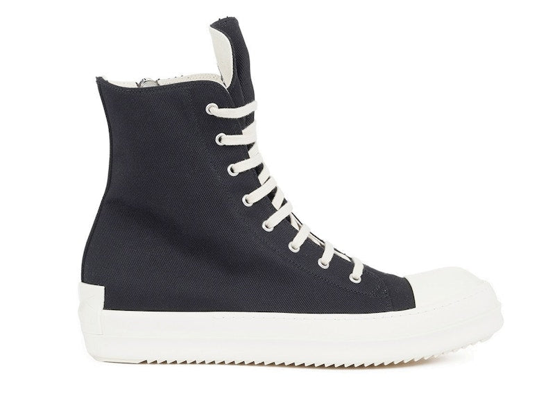 Rick Owens DRKSHDW Fogachine Denim High Top Black (2022)