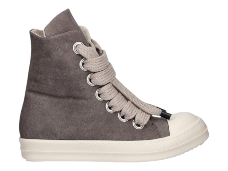 Rick Owens DRKSHDW Hollywood Jumbo Lace Puffer High Top Dust Milk