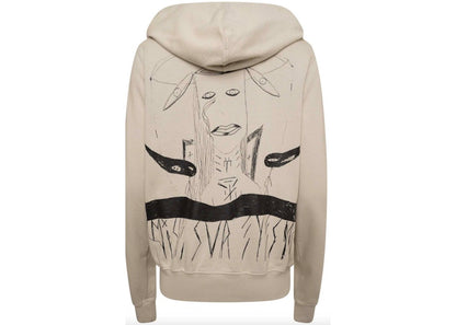 Rick Owens DRKSHDW Jason's Hoodie Pearl