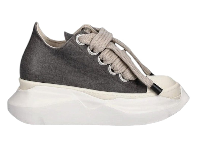 Rick Owens DRKSHDW Jumbo Laces Abstract Low Sneak Grey (Women's)