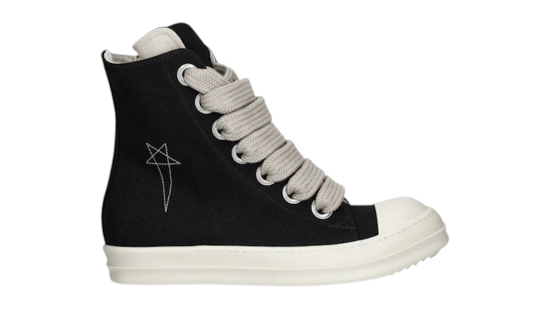 Rick Owens DRKSHDW Jumbolace High Black Milk