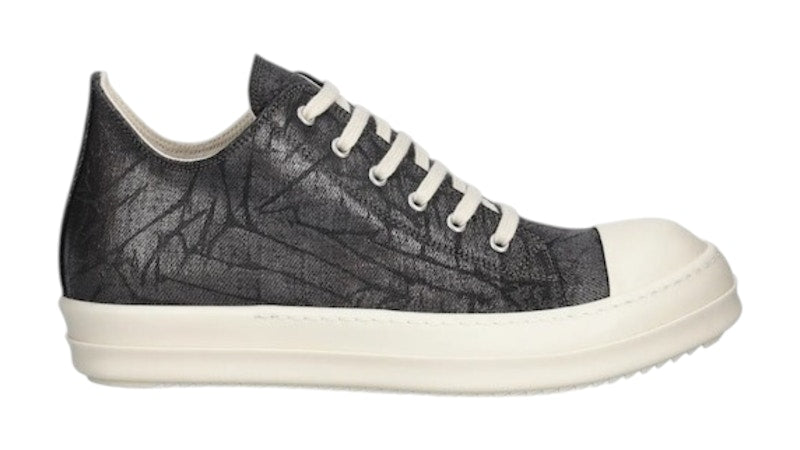 Rick Owens DRKSHDW Lido Low Sneaks Grey Cracked Pearl