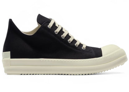 Rick Owens DRKSHDW Low Black Milk (DRKSHDW Heel Logo)