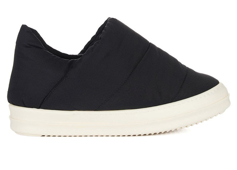 Rick Owens DRKSHDW Porterville Puffer Slip-On Black Milk