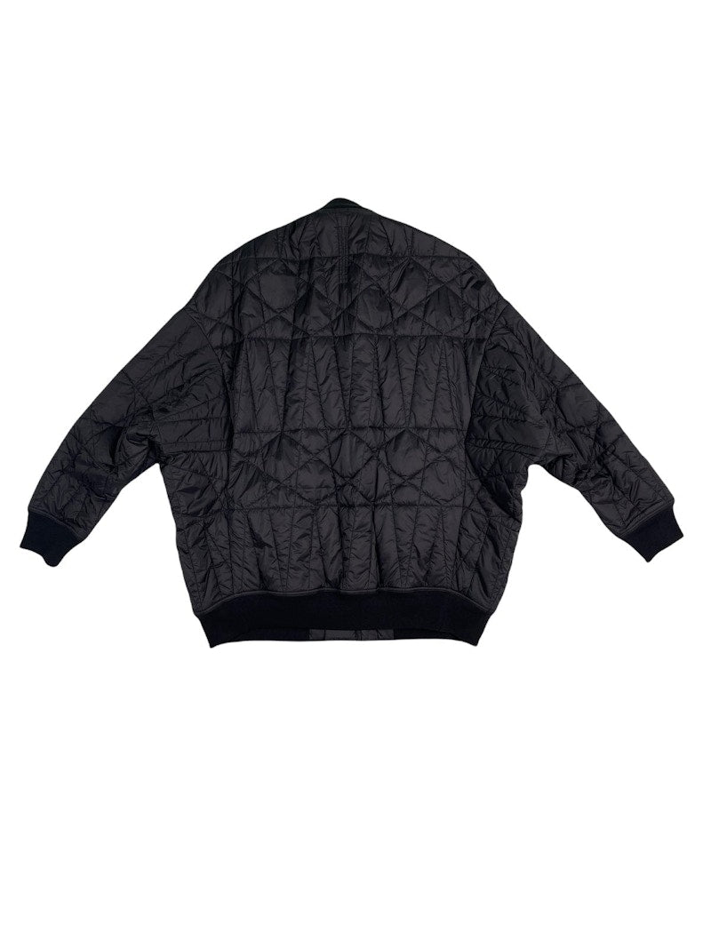 Rick Owens DRKSHDW Quilted Jumbo Flight Jacket Black