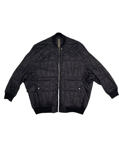 Rick Owens DRKSHDW Quilted Jumbo Flight Jacket Black