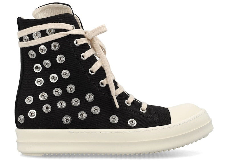 Rick Owens DRKSHDW Sneaks Button Allover Black White (Women's)