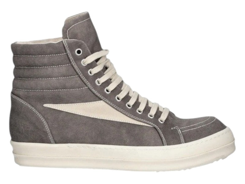 Rick Owens DRKSHDW Vintage High Sneaks Dust Milk Milk