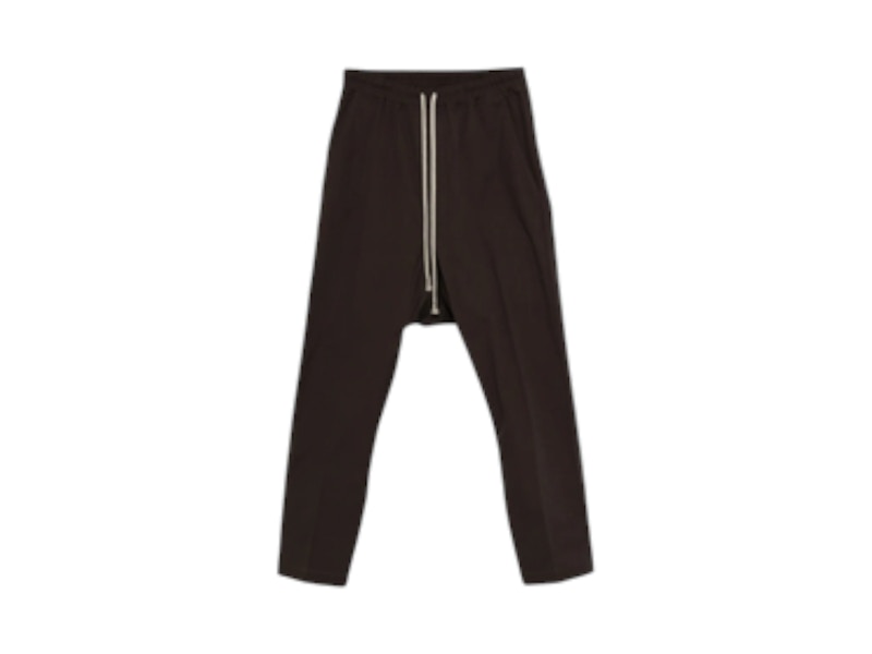 Rick Owens Drawstring Long Pants Darkdust