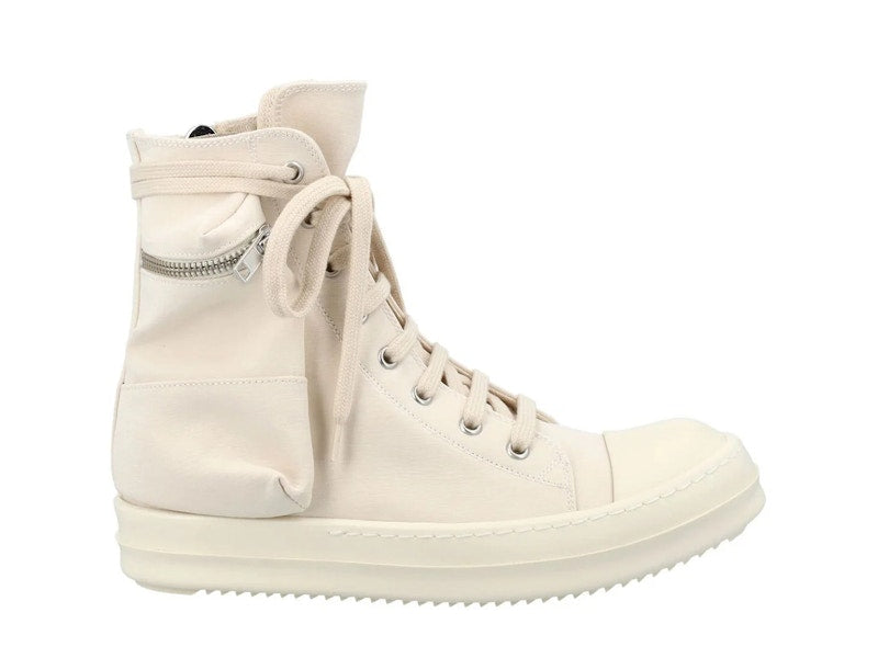 Rick Owens Drkshdw Cargo Lace Hi Natural Milk (Women's)