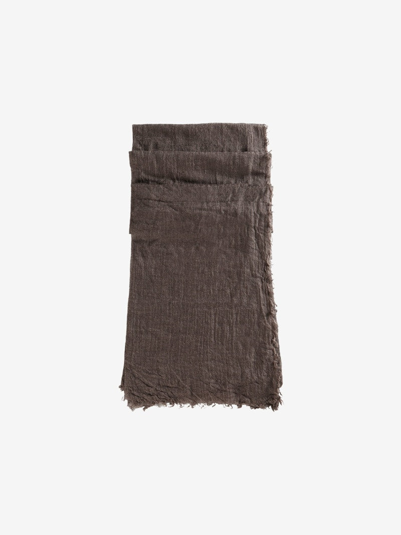 Rick Owens Follo Scarf Dark DUSt