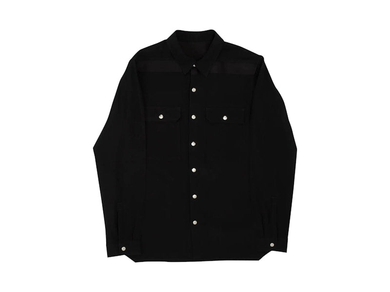 Rick Owens Giacca - Oversized Outershirt Black