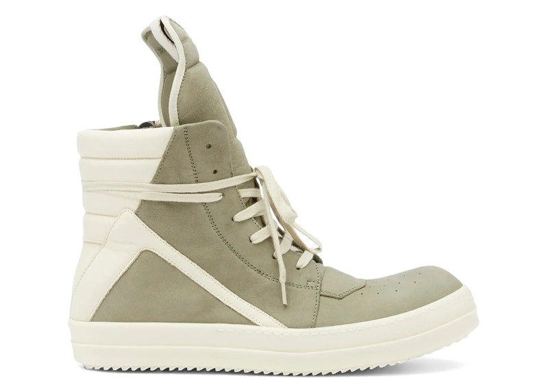 Rick Owens Hollywood Geobasket High Celadon Milk