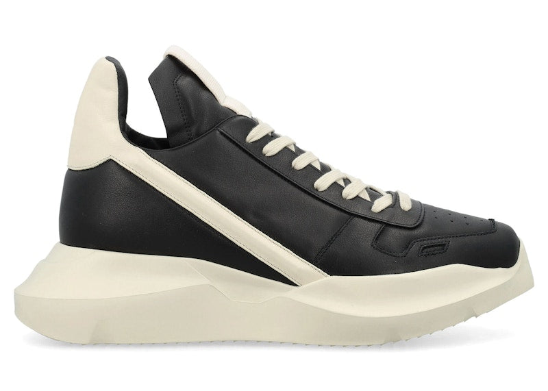 Rick Owens Hollywood Geth Runner Black Milk