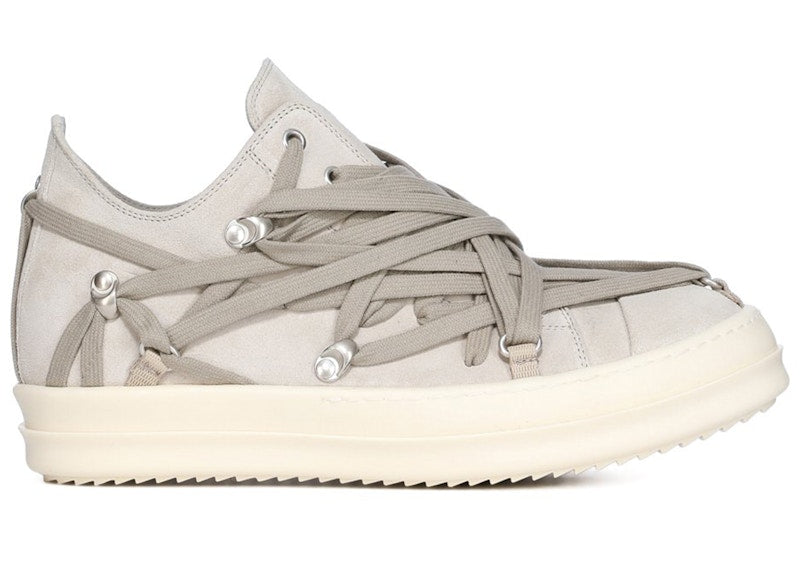 Rick Owens Hollywood Megalace Low Dinge Milk