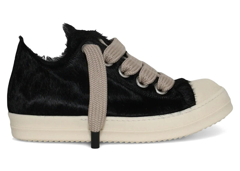 Rick Owens Jumbo Laced Low Black Milk (Women's)