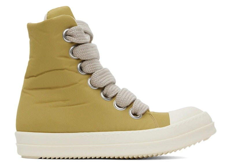 Rick Owens Lido DRKSHDW Jumbo Lace Puffer High Mustard (Women's)