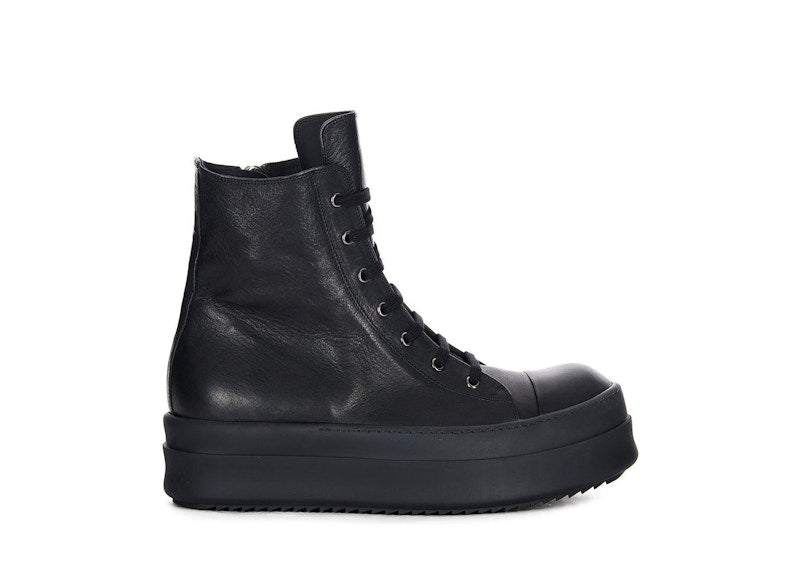 Rick Owens Luxor Runway Mega Bumper Ramones Black FW23