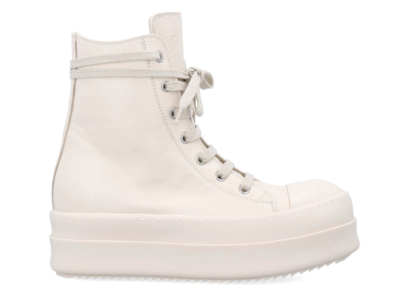 Rick Owens Mega Bumper Sneaks Milk (Women's)