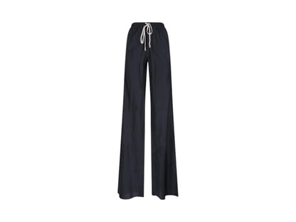 Rick Owens Pantaloni Drawstring Bias Black