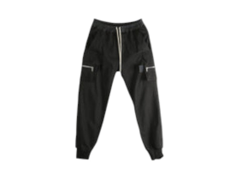 Rick Owens Pantaloni Mastodon Cargo Pant Black