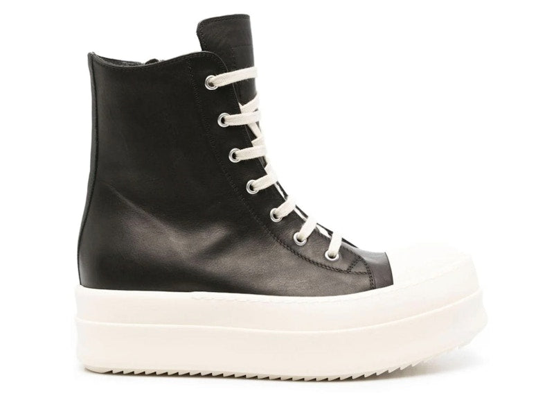 Rick Owens Porterville Runway Mega Bumper High Black Milk (Women's)