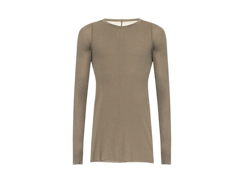 Rick Owens Rib LS T-shirt Dust