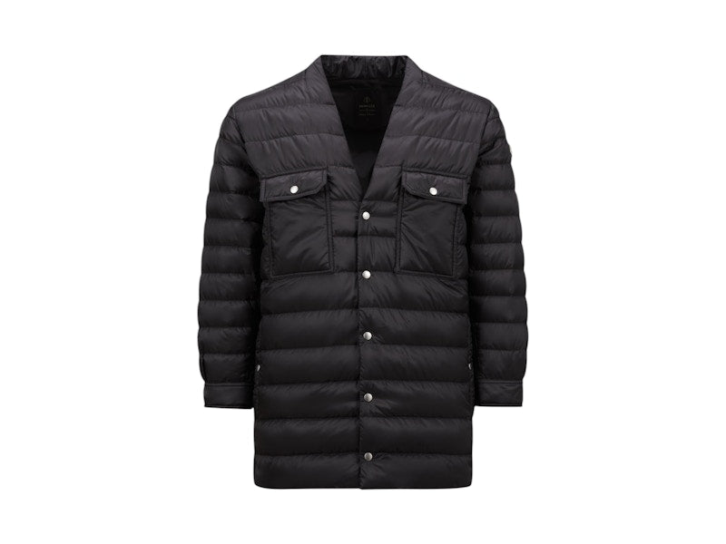 Rick Owens Rick Owens x Moncler Woven Outershirt Black
