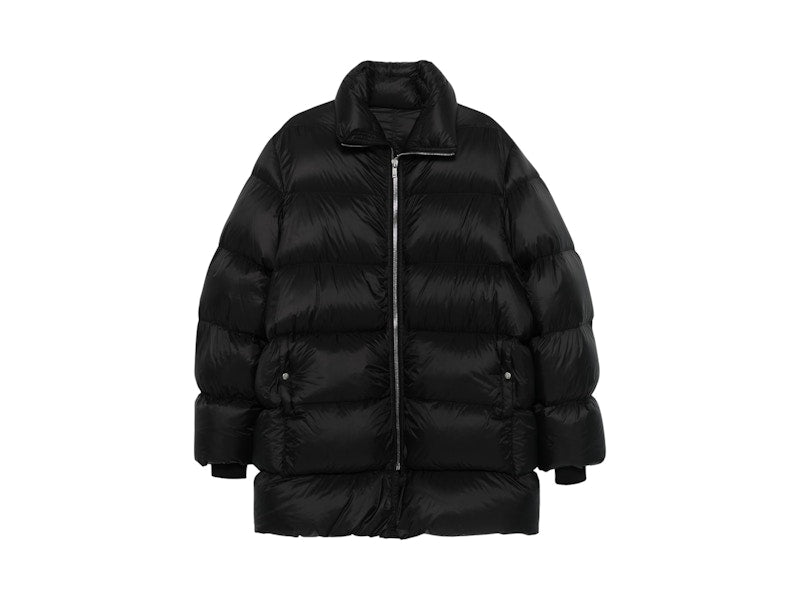 Rick Owens Turtle Coat Black