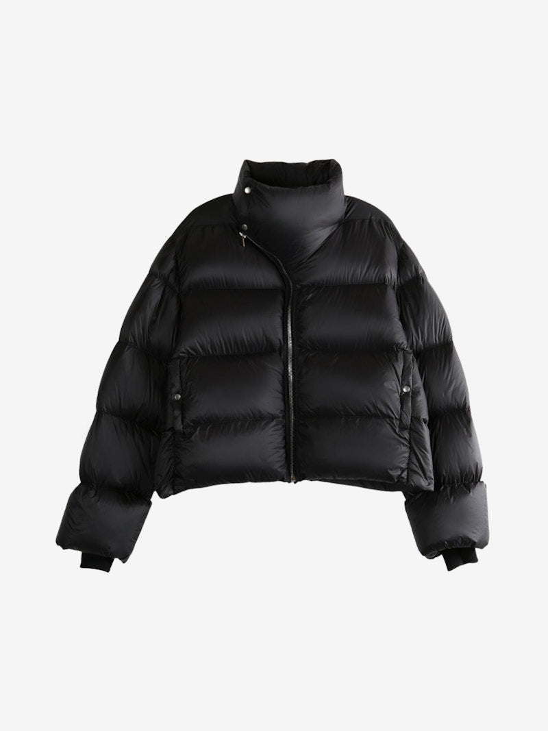 Rick Owens Turtle Jacket Black