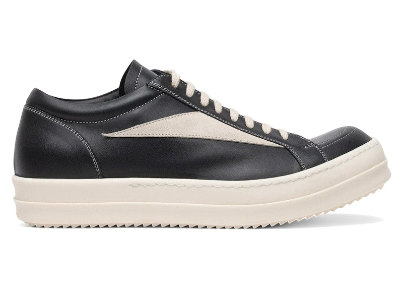 Rick Owens Vintage Low Black Leather