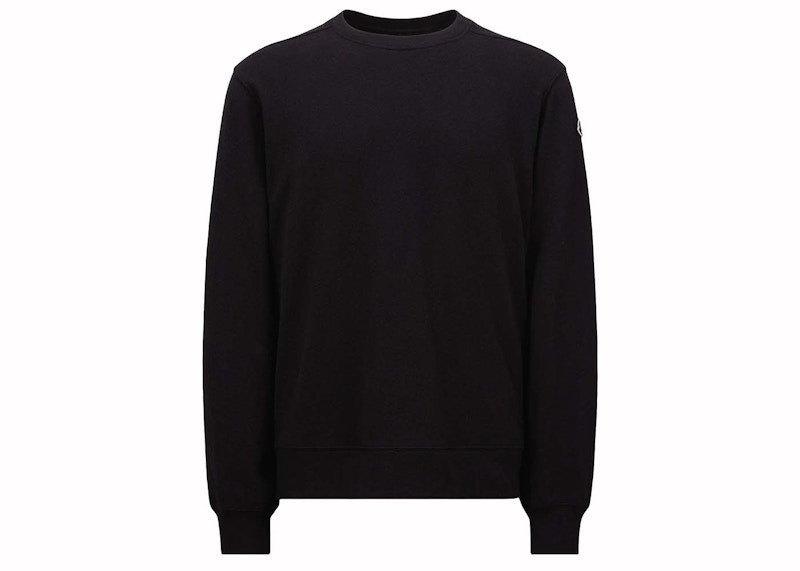 Rick Owens x Moncler Jumbo Crewneck Sweatshirt Black