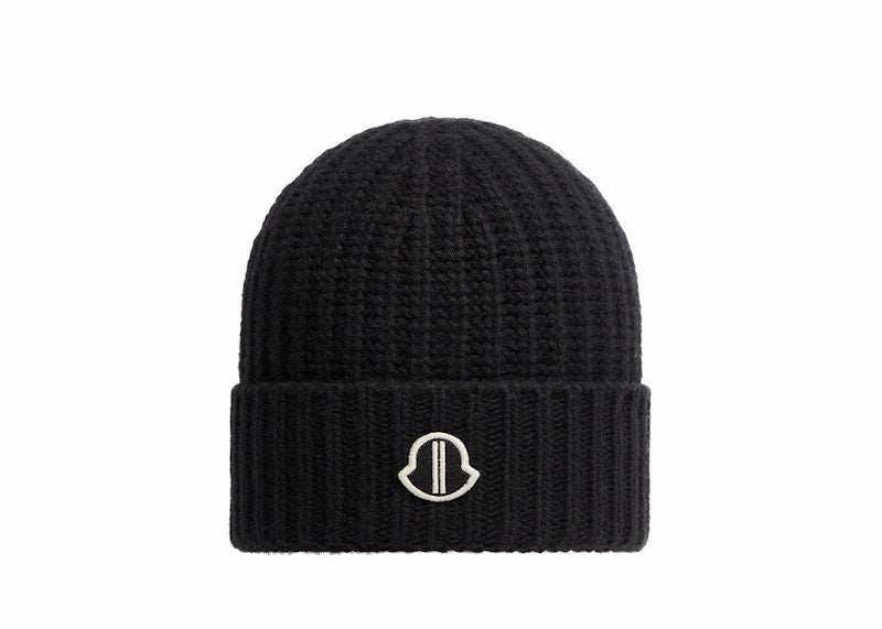Rick Owens x Moncler Knit Beanie Black