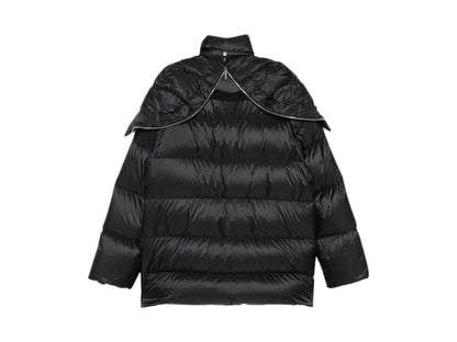 Rick Owens x Moncler Woven Hooded Cyclopic Coat Black