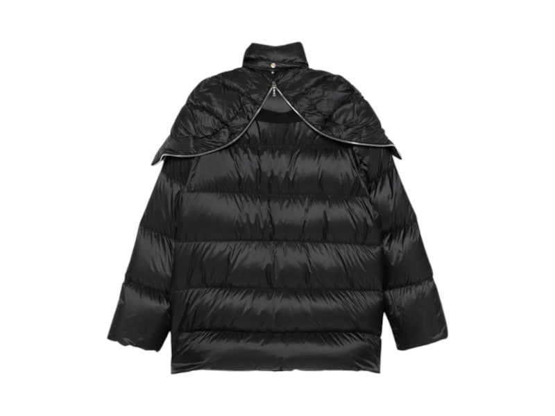 Rick Owens x Moncler Woven Hooded Cyclopic Coat Black