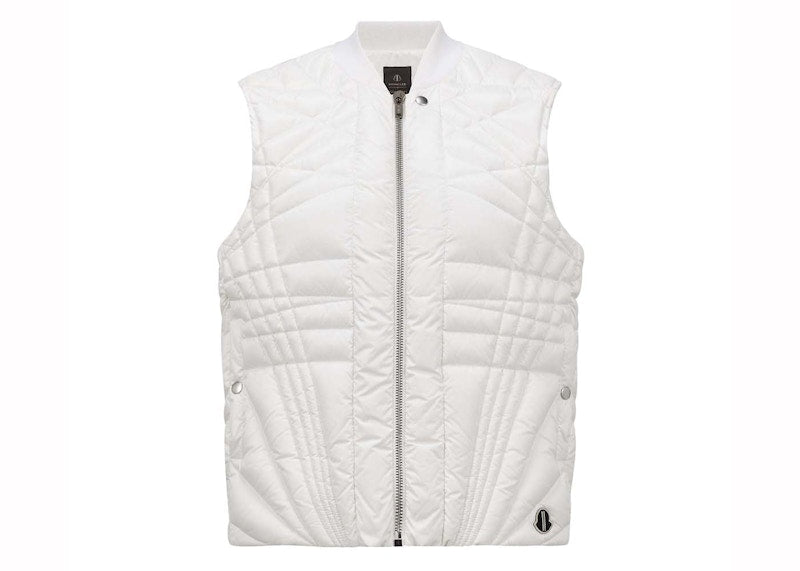 Rick Owens x Moncler Woven Megapenta Flight Vest Milk