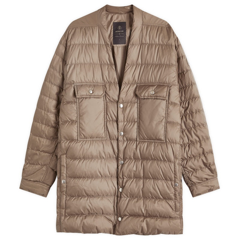 Rick Owens x Moncler Woven Outershirt Dust