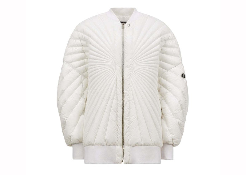 Rick Owens x Moncler Woven Radiance Peter Jacket Milk
