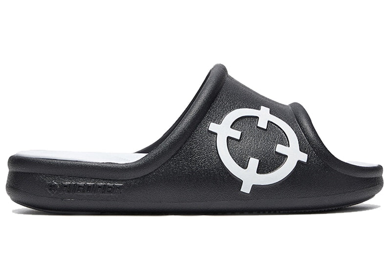 Rigorer Big Logo Slide Black White