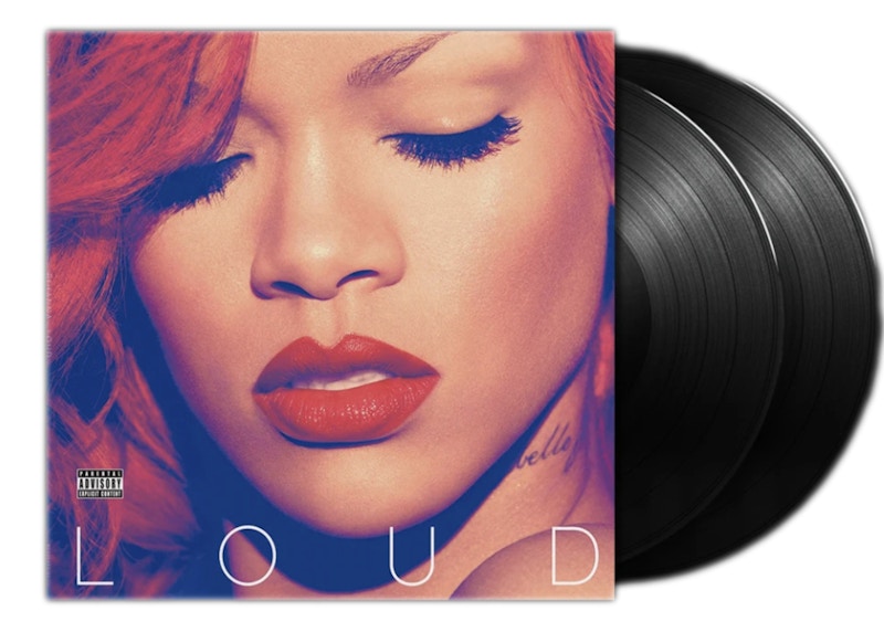 Rihanna Loud 2XLP Vinyl Black