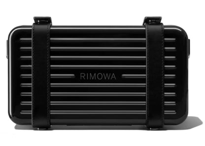 Rimowa Personal Polycarbonate Cross-Body Clutch Bag Black