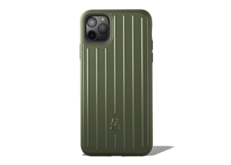 Rimowa Polycarbonate Cactus Green Groove Case for iPhone 11 Pro Max