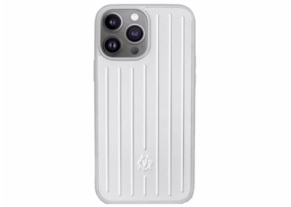 Rimowa iPhone 13 Pro Max Aluminium Cover Silver